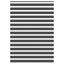zebragardin sort 160x200 cm stofbredde 155,9 cm polyester