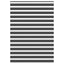 zebragardin sort 165x200 cm stofbredde 160,9 cm polyester
