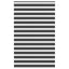 zebragardin sort 150x230 cm stofbredde 145,9 cm polyester