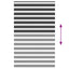 zebragardin sort 150x230 cm stofbredde 145,9 cm polyester