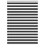 zebragardin sort 160x230 cm stofbredde 155,9 cm polyester