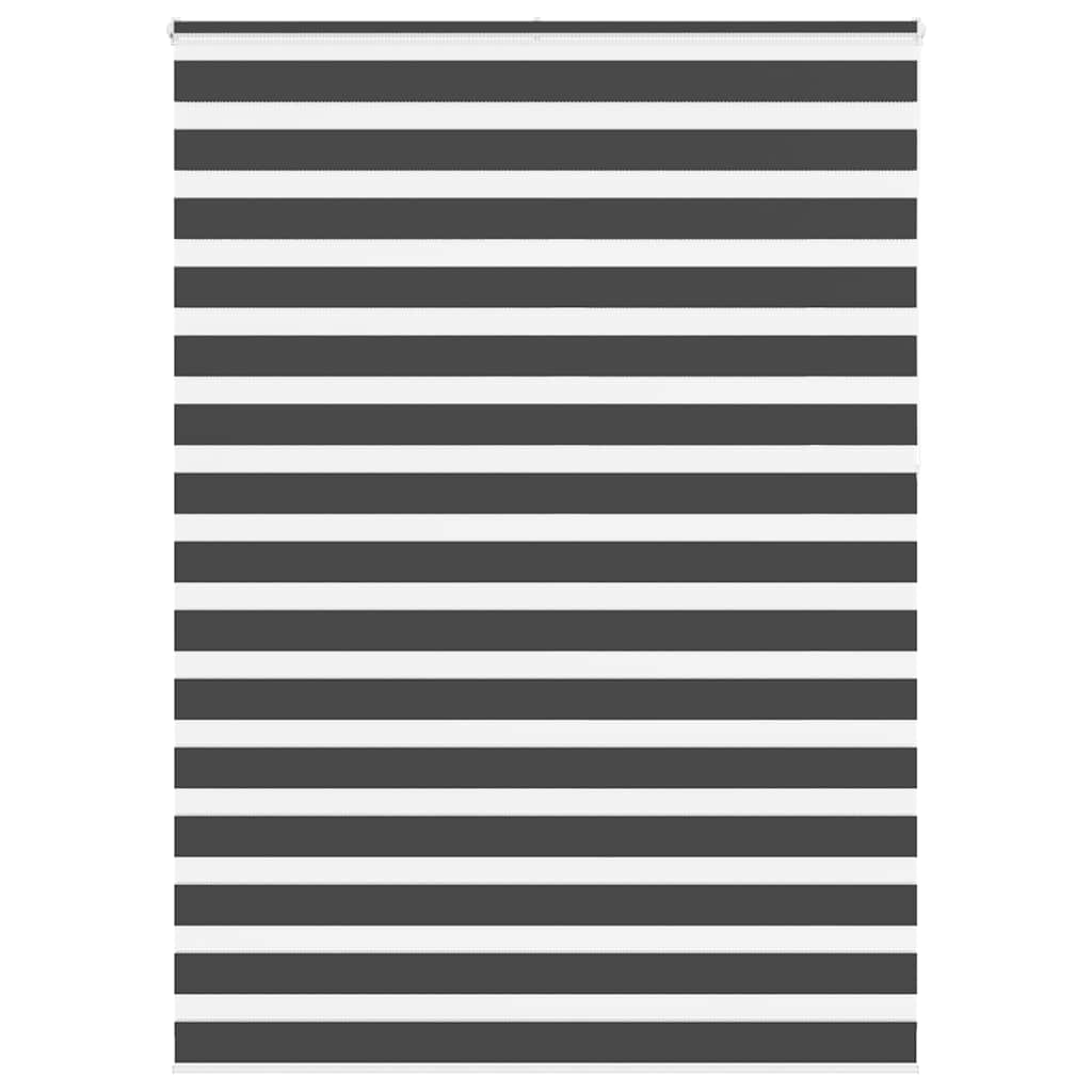 zebragardin sort 160x230 cm stofbredde 155,9 cm polyester
