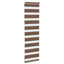 zebragardin brun 40x100 cm stofbredde 35,9 cm polyester