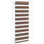 zebragardin brun 60x100 cm stofbredde 55,9 cm polyester