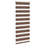 zebragardin brun 60x100 cm stofbredde 55,9 cm polyester