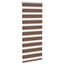 zebragardin brun 65x100 cm stofbredde 60,9 cm polyester
