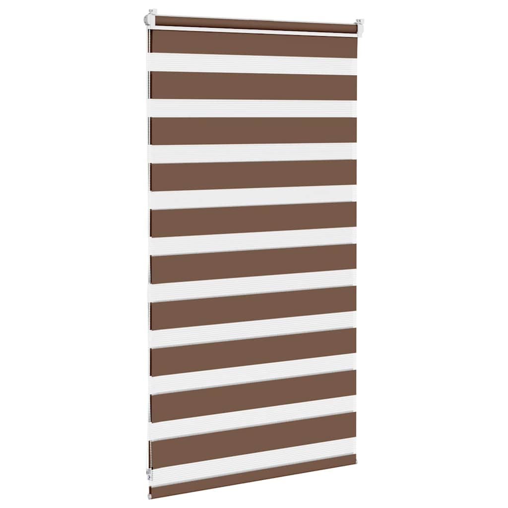zebragardin brun 70x100 cm stofbredde 65,9 cm polyester