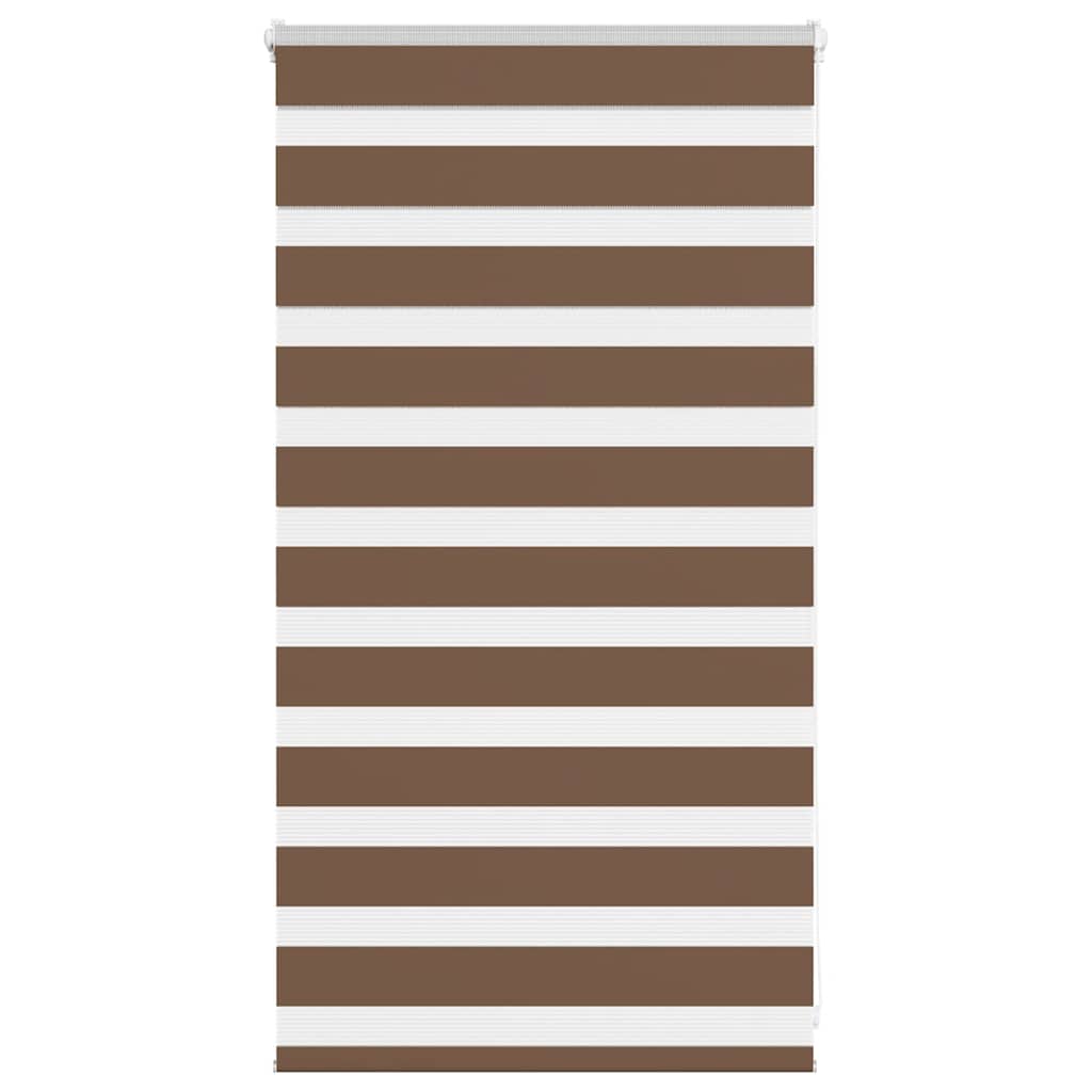 zebragardin brun 75x100 cm stofbredde 70,9 cm polyester