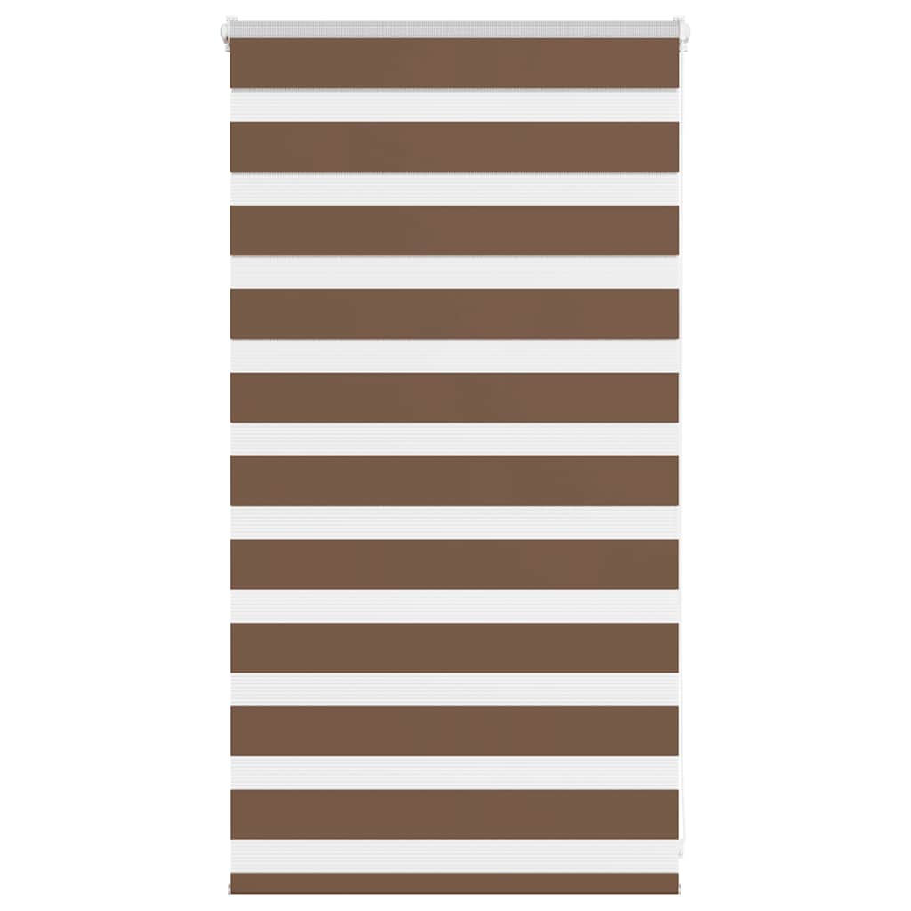 zebragardin brun 80x100 cm stofbredde 75,9 cm polyester