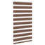 zebragardin brun 85x100 cm stofbredde 80,9 cm polyester