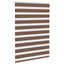 zebragardin brun 95x100 cm stofbredde 90,9 cm polyester