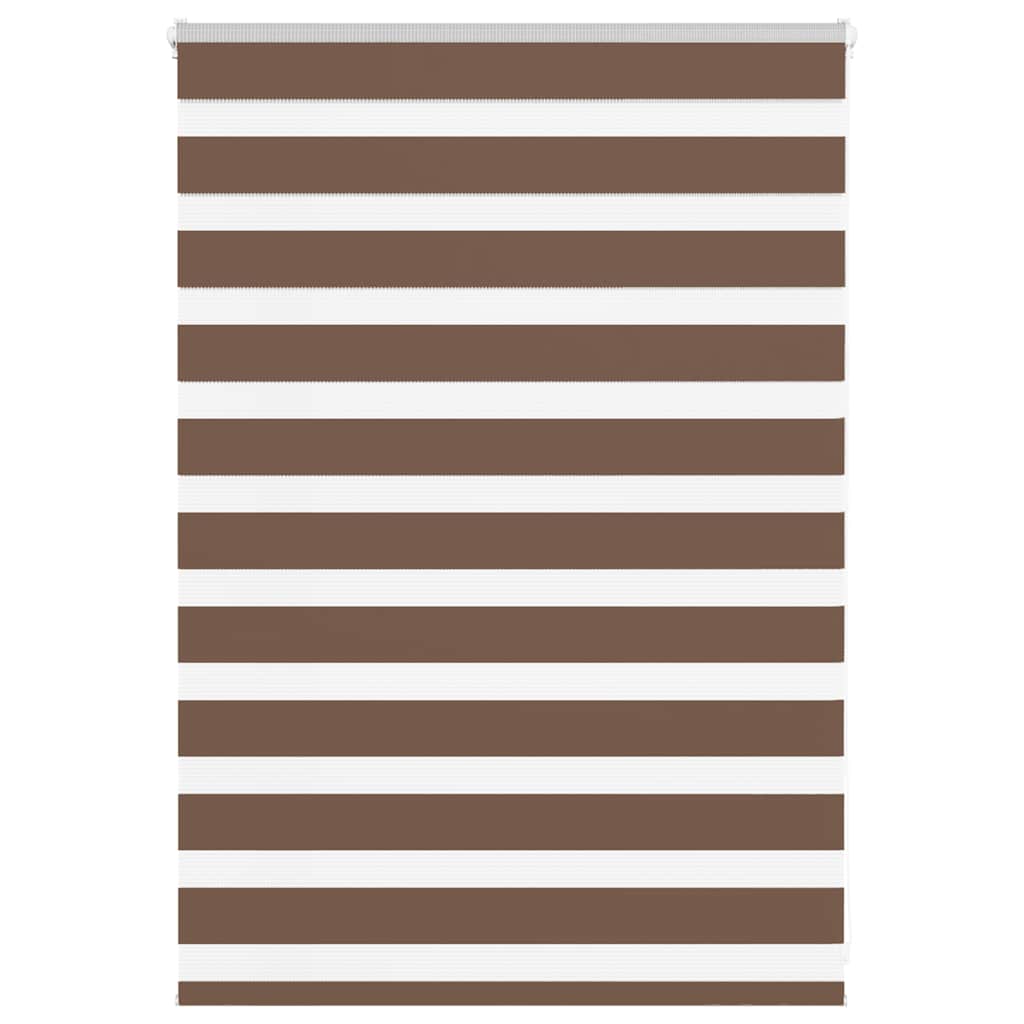 zebragardin brun 100x100 cm stofbredde 95,9 cm polyester