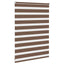 zebragardin brun 105x100 cm stofbredde 100,9 cm polyester