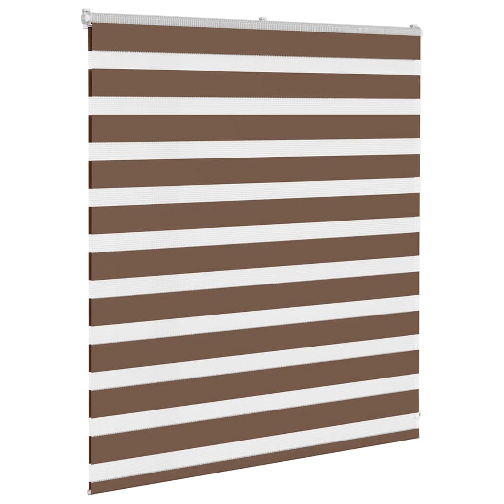 zebragardin brun 120x100 cm stofbredde 115,9 cm polyester