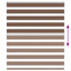 zebragardin brun 120x100 cm stofbredde 115,9 cm polyester