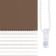 zebragardin brun 120x100 cm stofbredde 115,9 cm polyester