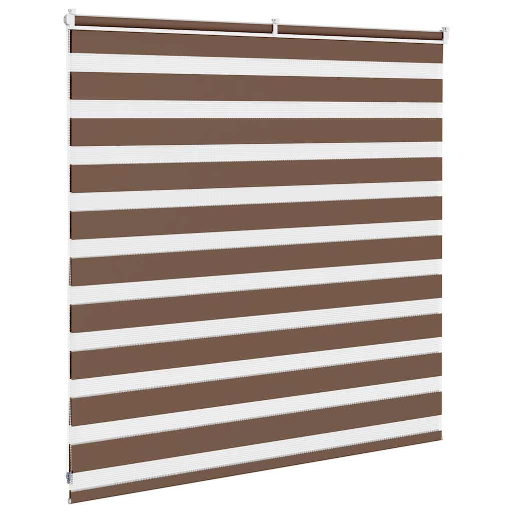zebragardin brun 140x100 cm stofbredde 135,9 cm polyester