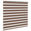 zebragardin brun 155x100 cm stofbredde 150,9 cm polyester