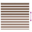 zebragardin brun 160x100 cm stofbredde 155,9 cm polyester