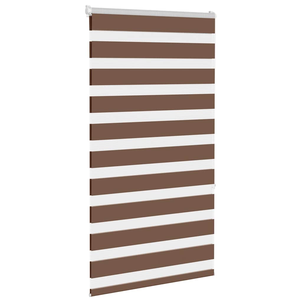 zebragardin brun 75x150 cm stofbredde 70,9 cm polyester