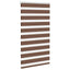 zebragardin brun 80x150 cm stofbredde 75,9 cm polyester