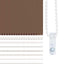 zebragardin brun 80x150 cm stofbredde 75,9 cm polyester