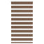 zebragardin brun 85x150 cm stofbredde 80,9 cm polyester