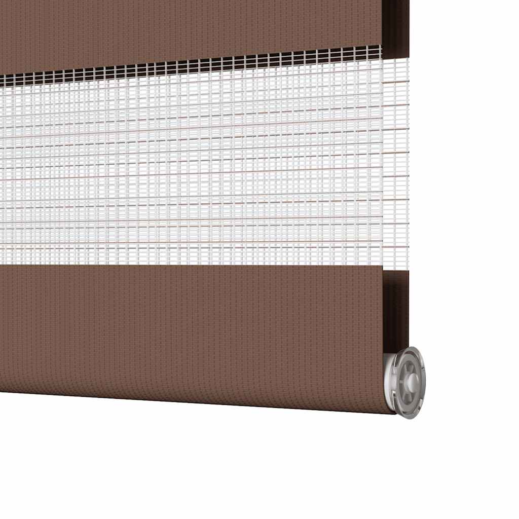 zebragardin brun 90x150 cm stofbredde 85,9 cm polyester
