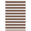 zebragardin brun 110x150 cm stofbredde 105,9 cm polyester