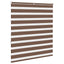 zebragardin brun 130x150 cm stofbredde 125,9 cm polyester