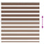 zebragardin brun 140x150 cm stofbredde 135,9 cm polyester