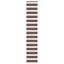 zebragardin brun 50x200 cm stofbredde 45,9 cm polyester