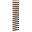 zebragardin brun 60x200 cm stofbredde 55,9 cm polyester