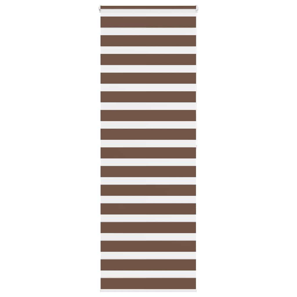 zebragardin brun 70x200 cm stofbredde 65,9 cm polyester