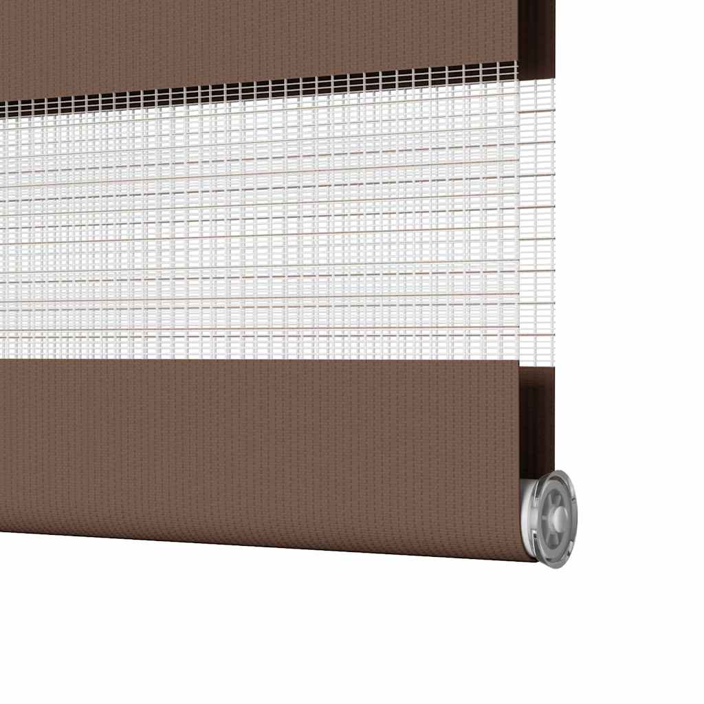 zebragardin brun 70x200 cm stofbredde 65,9 cm polyester