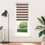 zebragardin brun 75x200 cm stofbredde 70,9 cm polyester