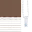 zebragardin brun 75x200 cm stofbredde 70,9 cm polyester