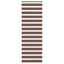 zebragardin brun 80x200 cm stofbredde 75,9 cm polyester