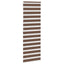zebragardin brun 80x200 cm stofbredde 75,9 cm polyester