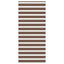 zebragardin brun 110x200 cm stofbredde 105,9 cm polyester