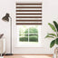 zebragardin brun 120x200 cm stofbredde 115,9 cm polyester