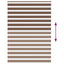 zebragardin brun 165x200 cm stofbredde 160,9 cm polyester
