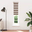 zebragardin brun 45x230 cm stofbredde 40,9 cm polyester