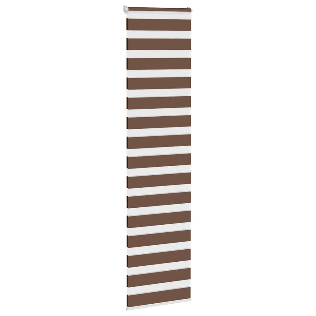 zebragardin brun 55x230 cm stofbredde 50,9 cm polyester