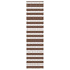 zebragardin brun 65x230 cm stofbredde 60,9 cm polyester