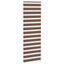zebragardin brun 70x230 cm stofbredde 65,9 cm polyester