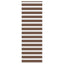 zebragardin brun 80x230 cm stofbredde 75,9 cm polyester