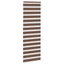 zebragardin brun 80x230 cm stofbredde 75,9 cm polyester