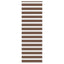 zebragardin brun 90x230cm stofbredde 85,9 cm polyester