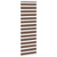zebragardin brun 90x230cm stofbredde 85,9 cm polyester